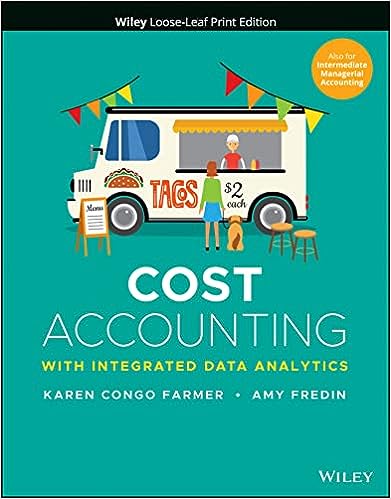 Cost Accounting: With Integrated Data Analytics - Orginal Pdf